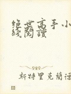 绝世高手小说在线阅读