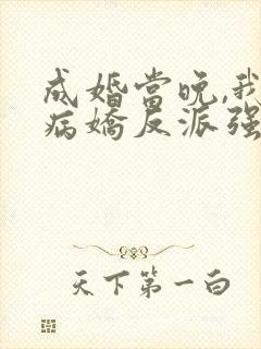 成婚当晚,我被病娇反派强取豪夺by糖仁