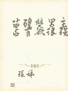 苗疆双男主病娇占有欲很强的小说