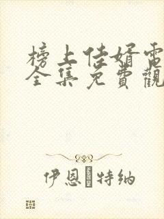 榜上佳婿电视剧全集免费观看高清