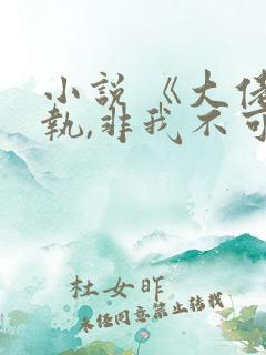 小说 《大佬偏执,非我不可》