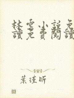 林云小说免费阅读免费阅读