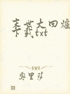 末世大回炉免费下载txt