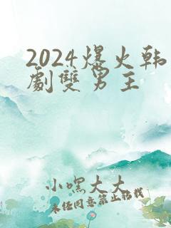 2024爆火韩剧双男主