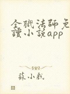 全职法师免费阅读小说app