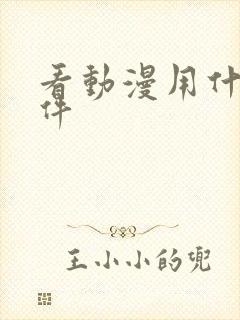 看动漫用什么软件