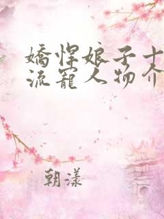 娇悍娘子十夫轮流宠人物介绍