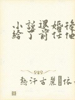 小说退婚后我嫁给了前任他叔