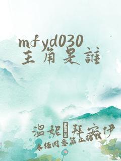 mfyd030主角是谁