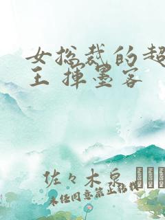 女总裁的超级兵王 挥墨客