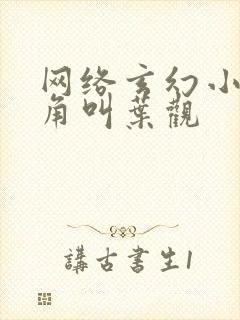 网络玄幻小说主角叫叶观