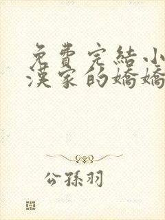 免费完结小说糙汉家的娇娇媳