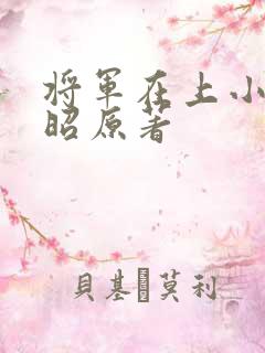 将军在上小说叶昭原著