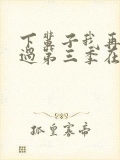 下辈子我再好好过第三季在线