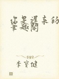 你是迟来的欢喜笔趣阁