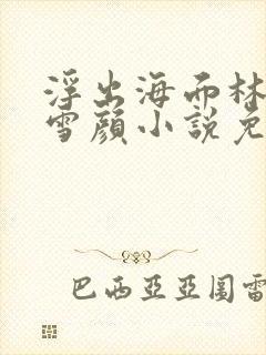 浮出海面林峰唐雪颜小说免费阅读