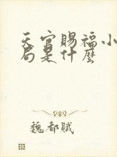 天官赐福小说结局是什么