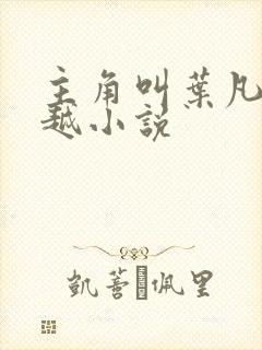 主角叫叶凡的穿越小说