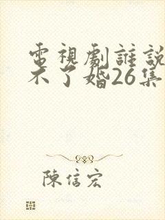 电视剧谁说我结不了婚26集