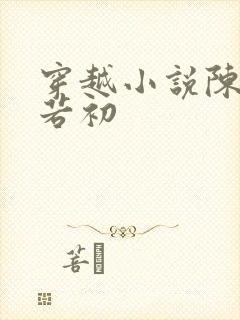 穿越小说陈凡苏若初