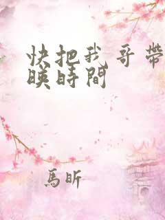 快把我哥带走上映时间