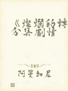 《灿烂的转身》分集剧情