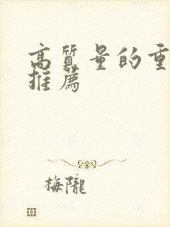 高质量的重生文推荐