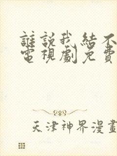 谁说我结不了婚电视剧免费观看全集