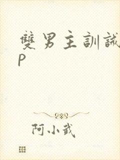 双男主训诫文sp