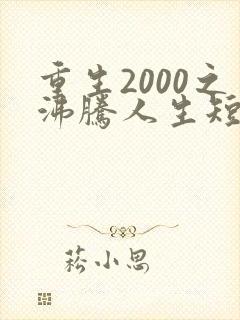重生2000之沸腾人生短剧