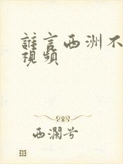 谁言西洲不知意视频