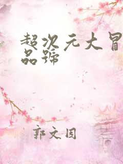 超次元大冒险成品号