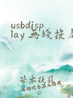 usbdisplay 无线投屏软件下载
