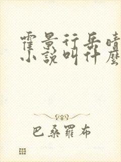 霍景行岳晴顾冉小说叫什么名字