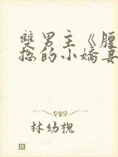 双男主《腹黑霸总的小娇妻》