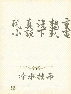 我真没想重生啊小说下载电子书