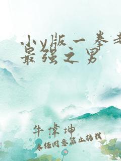 小y版一拳超人最强之男