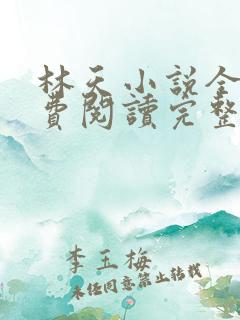 林天小说全文免费阅读完整版