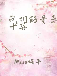 我们的爱泰剧第十集