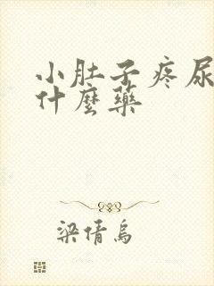 小肚子疼尿频吃什么药