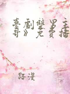 台剧双男主《大哥》免费播放