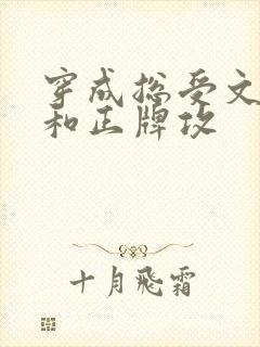 穿成总受文炮灰和正牌攻