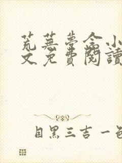 荒芜梦念小说全文免费阅读