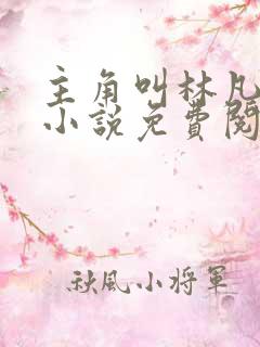 主角叫林凡叶惜小说免费阅读