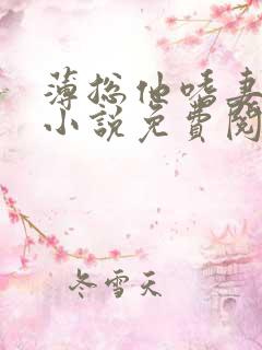 薄总他嗜妻如命小说免费阅读