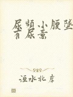 尿频小腹坠胀总有尿意