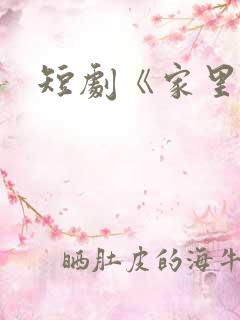 短剧《家里家》