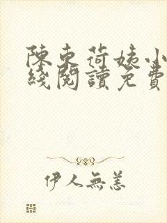 陈东荷姨小说在线阅读免费全文