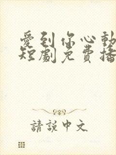 爱到你心动为止短剧免费播放