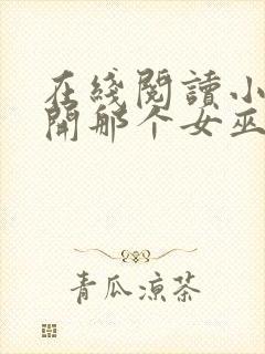 在线阅读小说放开那个女巫